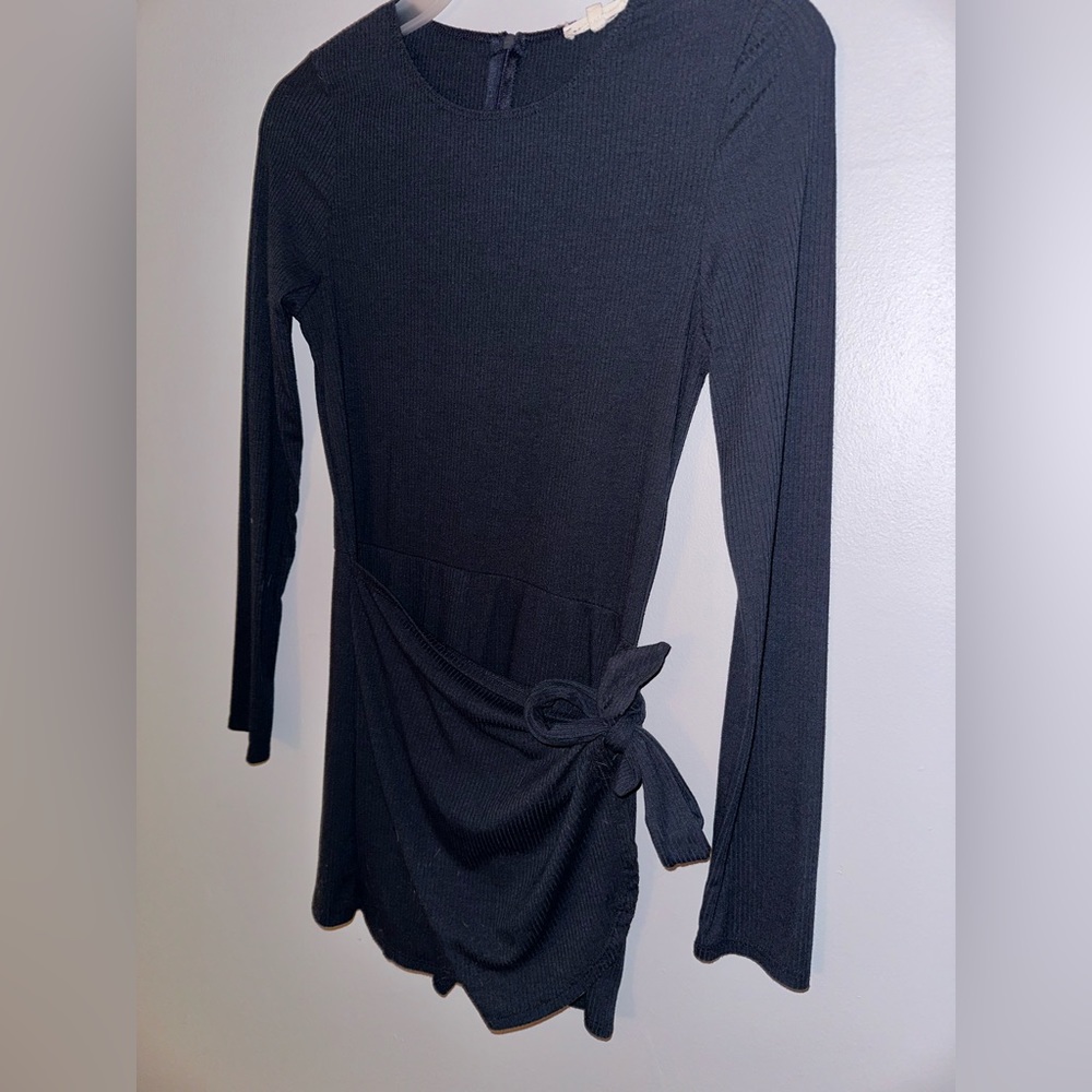 Navy blue romper, skort